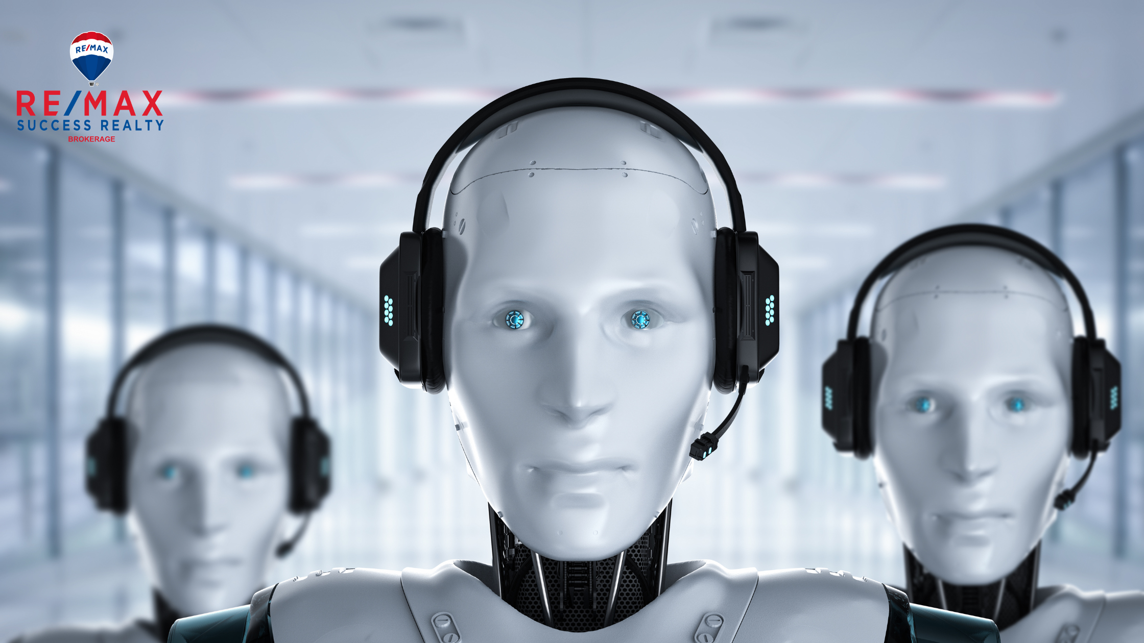 Artificial Intelligence People with Headsets on