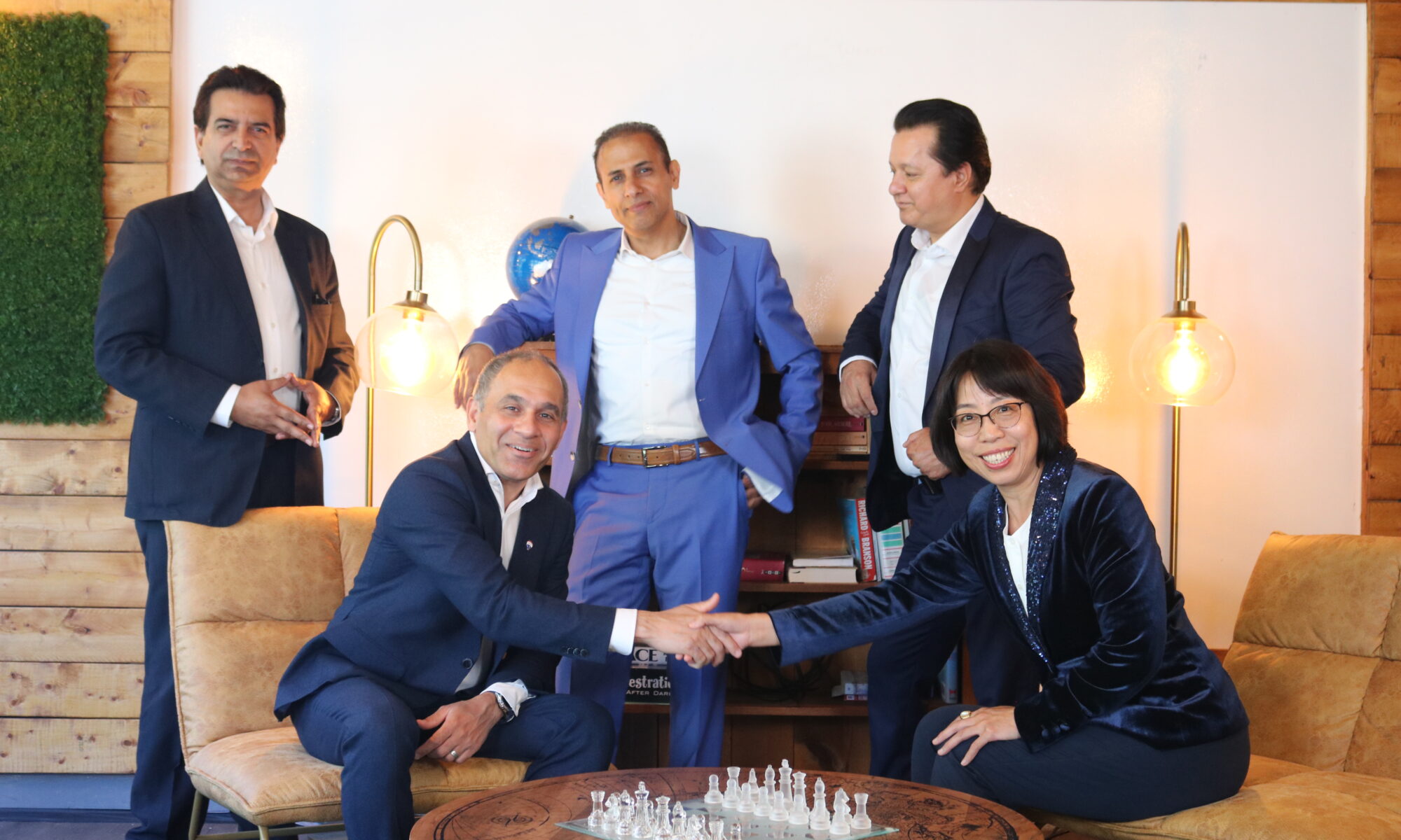 mississauga real estate brokerage - the success team sitting together